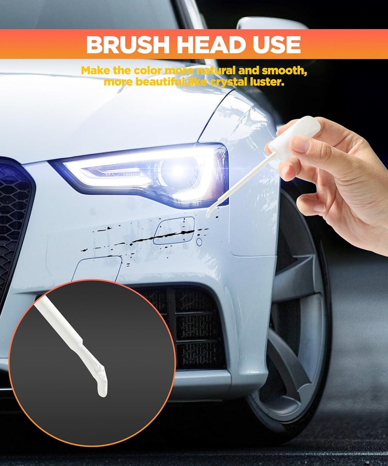 AOCISKA Car Scratch Remover,Car Paint Scratch Repair,Car Scratch Remover Pen,Car Accessories Car Pro Mending Car Remover Scratch Repair Paint Pen,Touch Up Paint for Cars Paint Scratch Repair (White) - Image 4